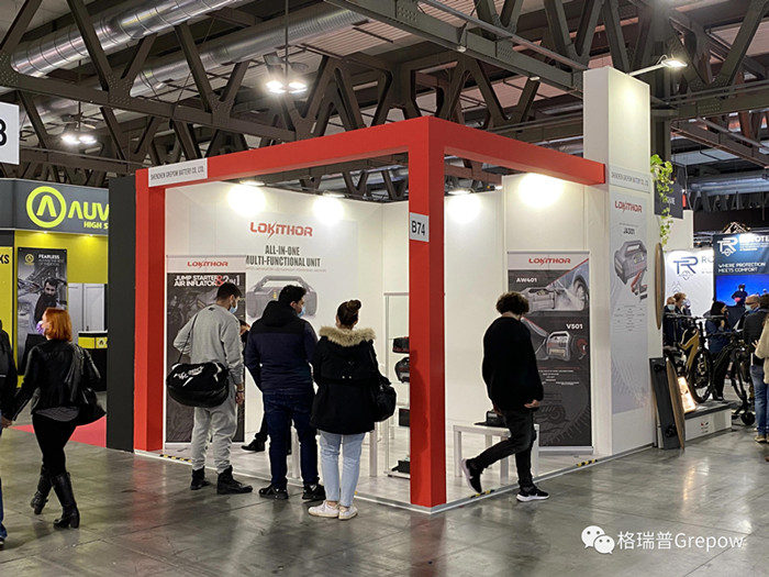 意大利EICMA雙輪車展會現場